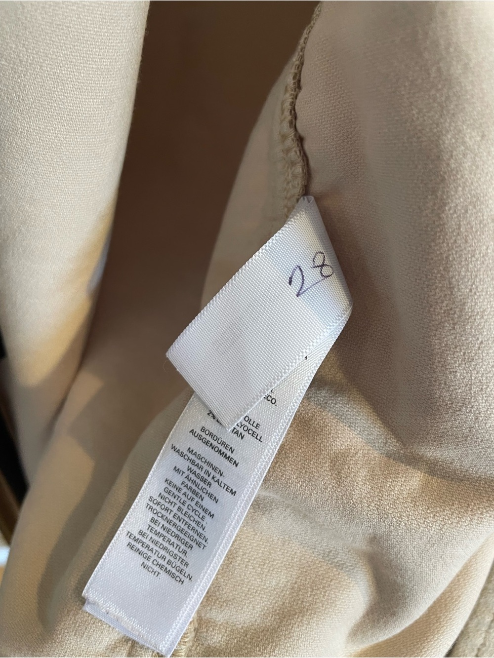 Men's Beige Button-Up Jacket - Picture 6 of 10